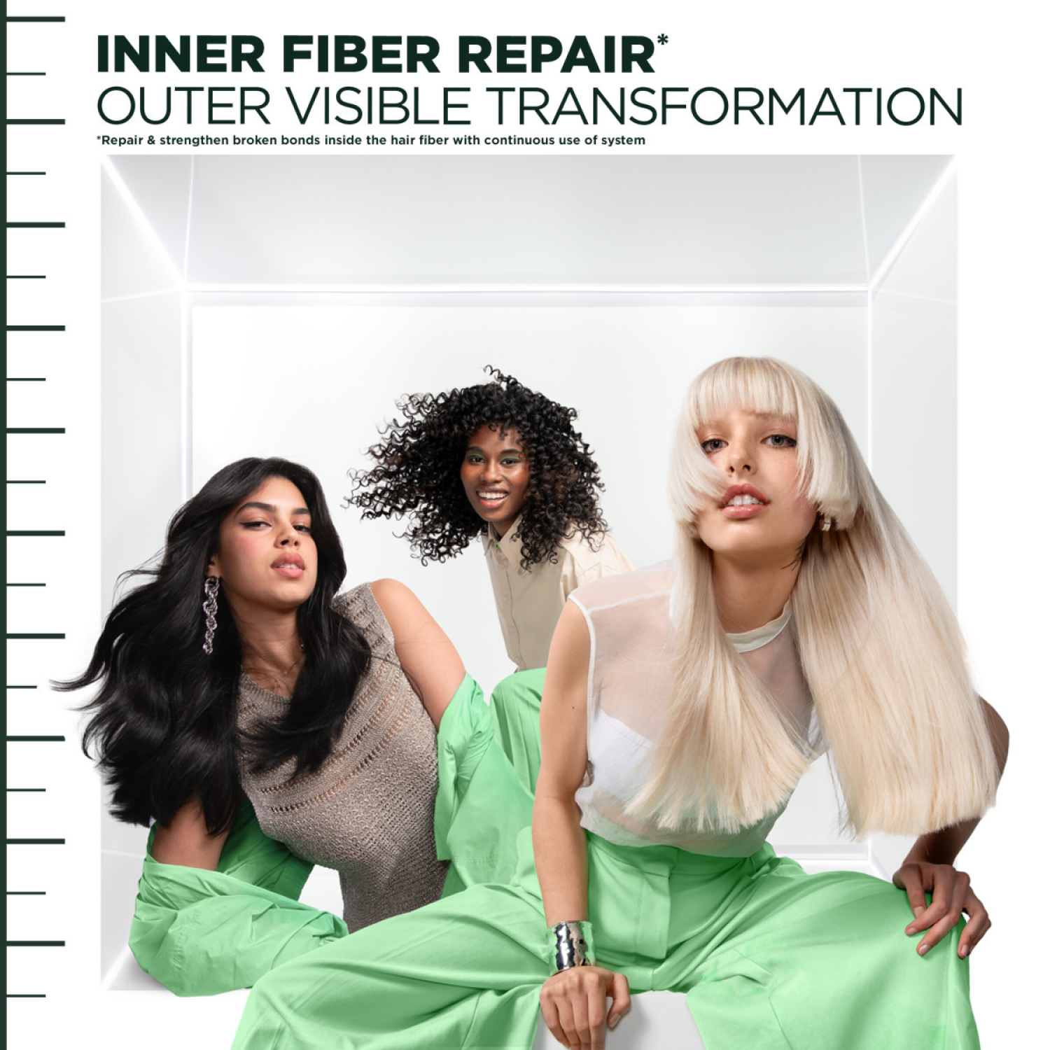 slide 3 of 5, Garnier Hair Filler Strength Repair Serum, 3.75 fl oz