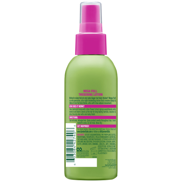 slide 5 of 5, Garnier Full & Plush Style Mega Full Thickening Lotion, 5 fl oz