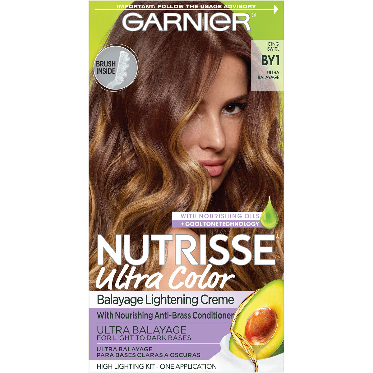slide 1 of 6, Garnier Ultra Color Blond Balatage Bleach Kit, 1 ct