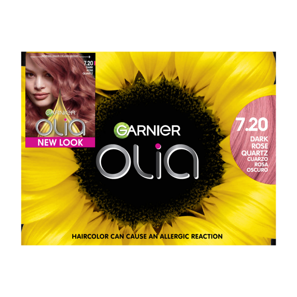 slide 24 of 25, Garnier Olia Bold Permanent Hair Color - Dark Rose Quartz, 1 ct