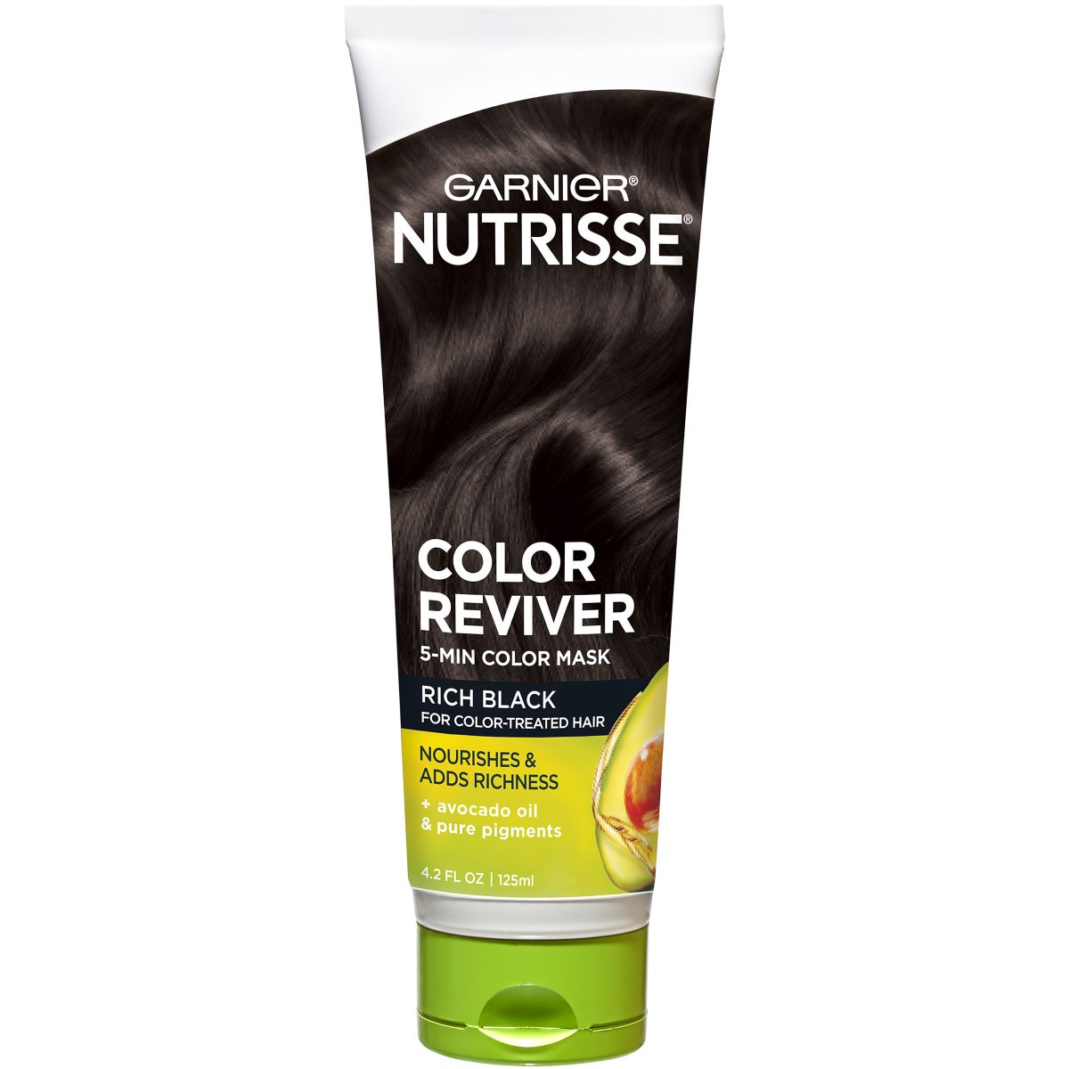 slide 1 of 21, Garnier Nutrisse Color Reviver Rich Black, 4.2 oz