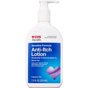 slide 1 of 1, CVS Health Steroid-Free Anti-Itch Lotion, 7.5 Oz, Sensitive Formula, 7.5 fl oz