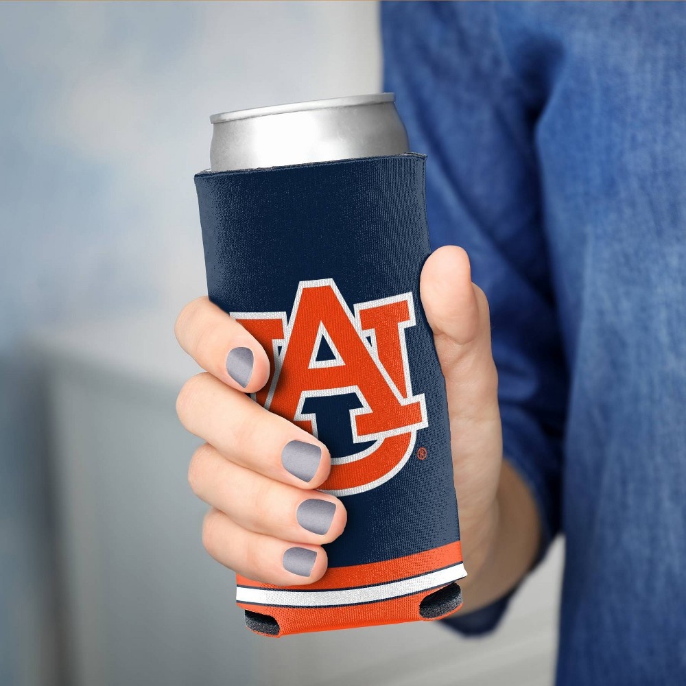 slide 2 of 2, NCAA Auburn Tigers Slim Can Cooler, 1 ct