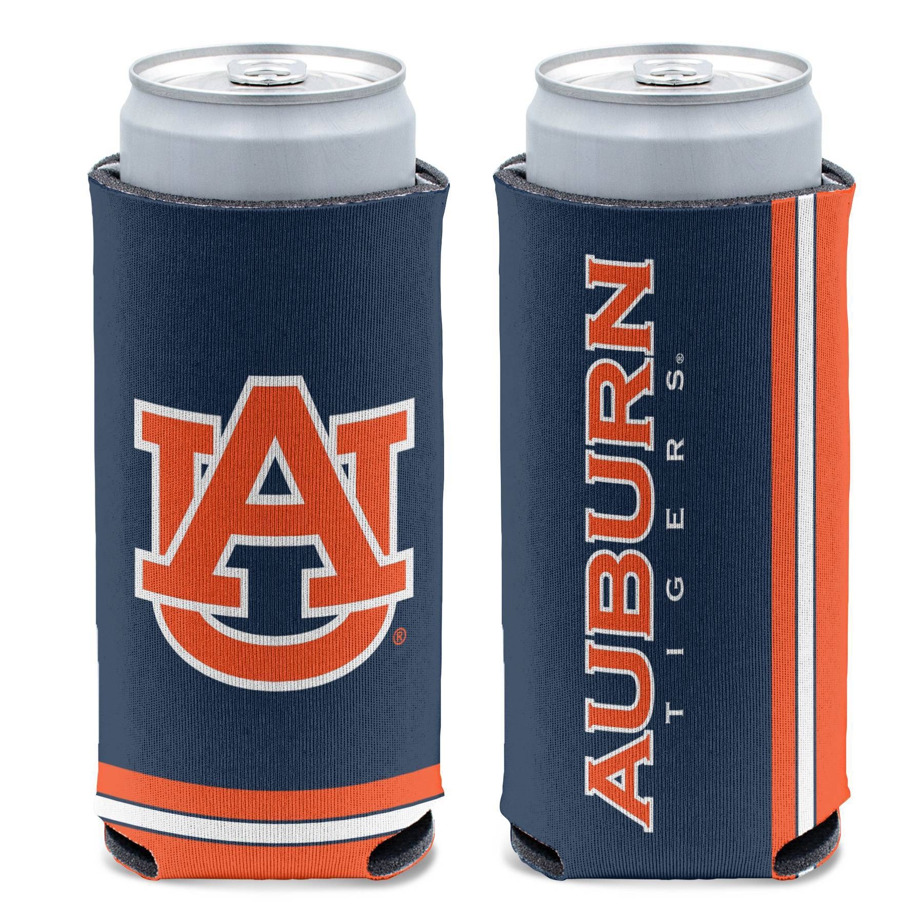 slide 1 of 2, NCAA Auburn Tigers Slim Can Cooler, 1 ct