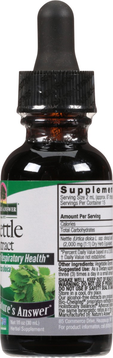slide 9 of 9, Nature's Answer Nettle Extract 1 fl oz, 1 fl oz