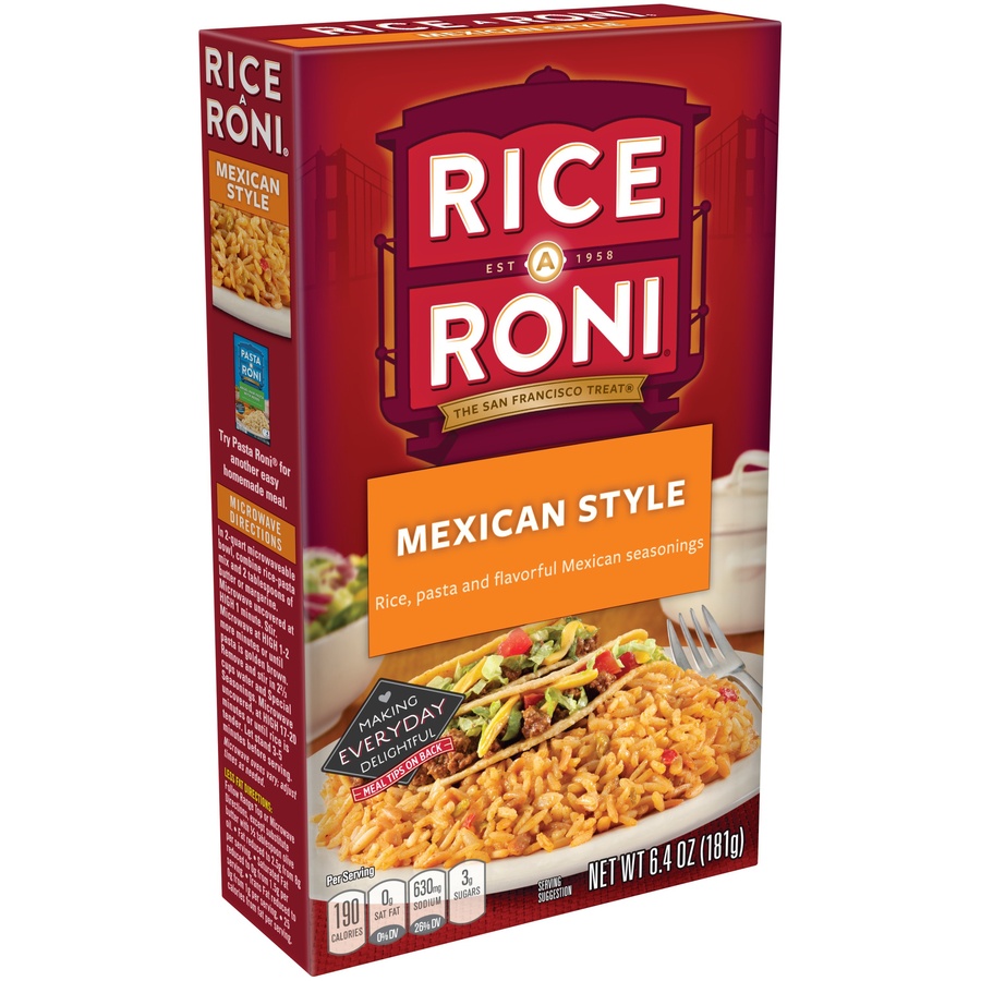 slide 3 of 4, Rice-A-Roni Mexican Style Rice, 6.4 oz