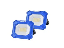 Kobalt 3.6-volt 3500 -Lumens LED Battery Rechargeable Portable Work Light 2 -Pack