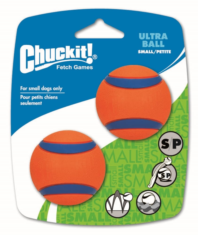 slide 1 of 2, Chuckit! Small Ultra Ball, 2 ct