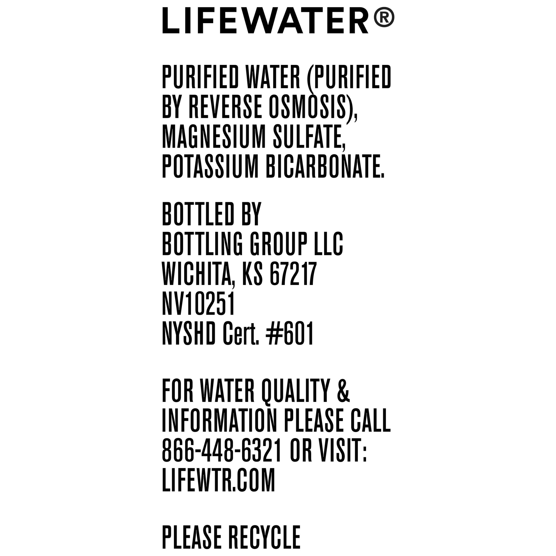 slide 2 of 2, LIFEWTR Premium Purified Water - 33.8 fl oz Bottle, 