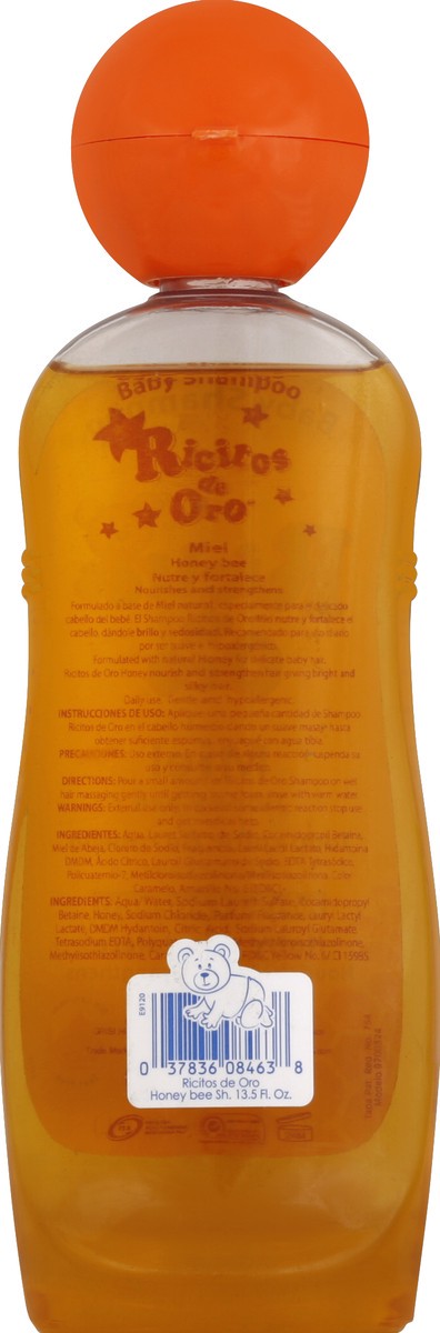slide 6 of 7, Ricitos de Oro Ricitos De Oro Honey Bee & Argan Baby Shampoo, 13.5 oz