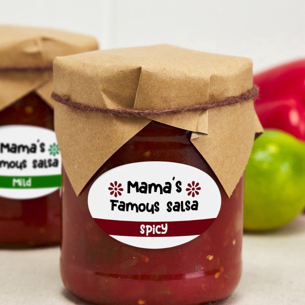 slide 2 of 6, Avery Printable Blank Oval Labels, 22570, 3-5/16&Rdquo;W X 3&Rdquo;D, White, Pack Of 200 Labels, 200 ct