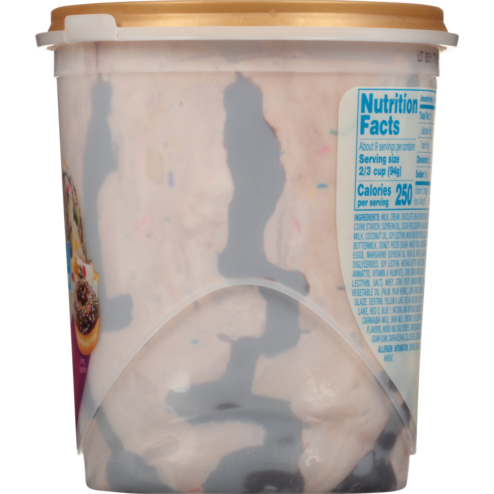 slide 5 of 8, Blue Bunny Chocolate Donut Ice Cream, 46 fl oz