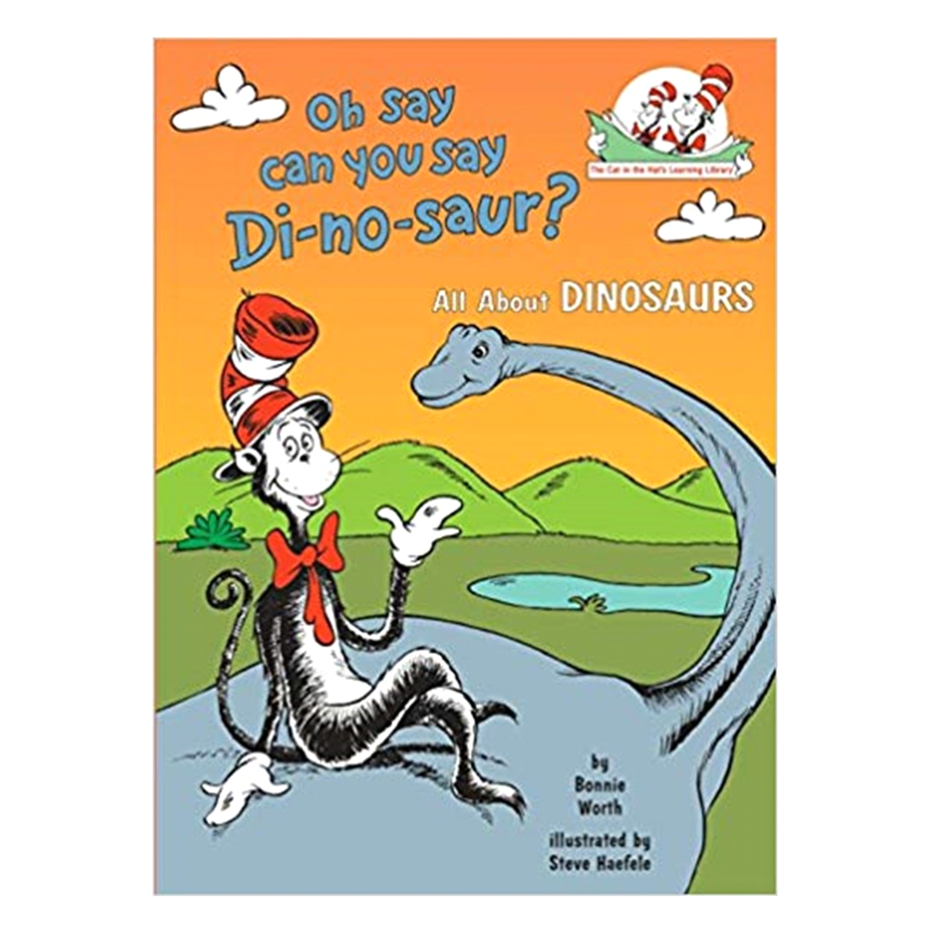 slide 1 of 1, Oh Say Can You Say Di-No-Saur? By Bonnie Worth, 48 pages