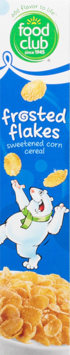 slide 7 of 11, Food Club Frosted Flakes Sweetened Corn Cereal, 15 oz