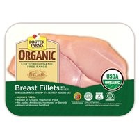 slide 1 of 1, Foster Farms Chicken Breast Boneless Skinless Organic, per lb