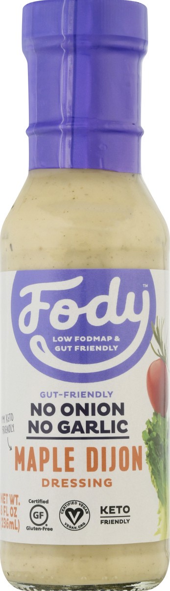 slide 5 of 9, Fody Maple Dijon Dressing 8 oz, 8 oz