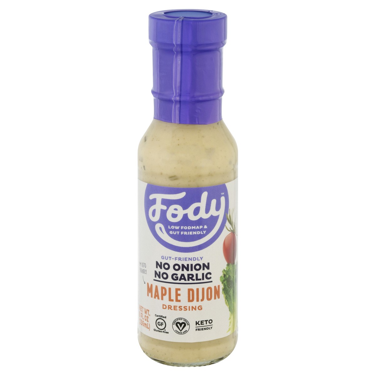 slide 1 of 9, Fody Maple Dijon Dressing 8 oz, 8 oz