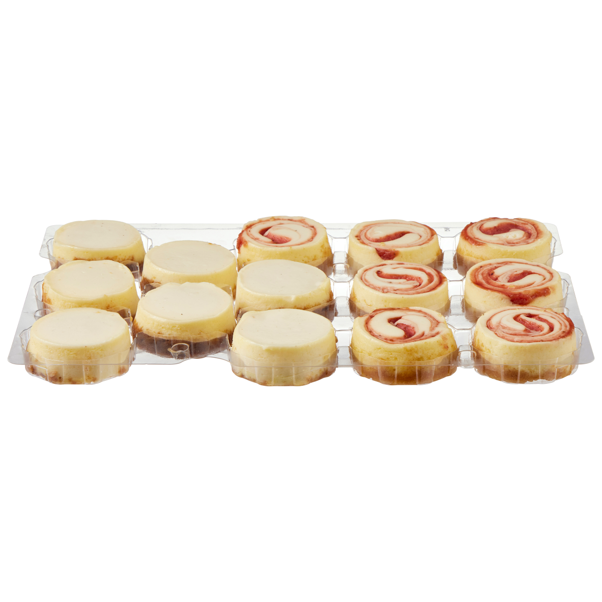 slide 2 of 4, OTHER-REGIONAL Chuckanut Bay Petite Cheesecakes New Style and Strawberry 14 count 14 oz, 1 ct