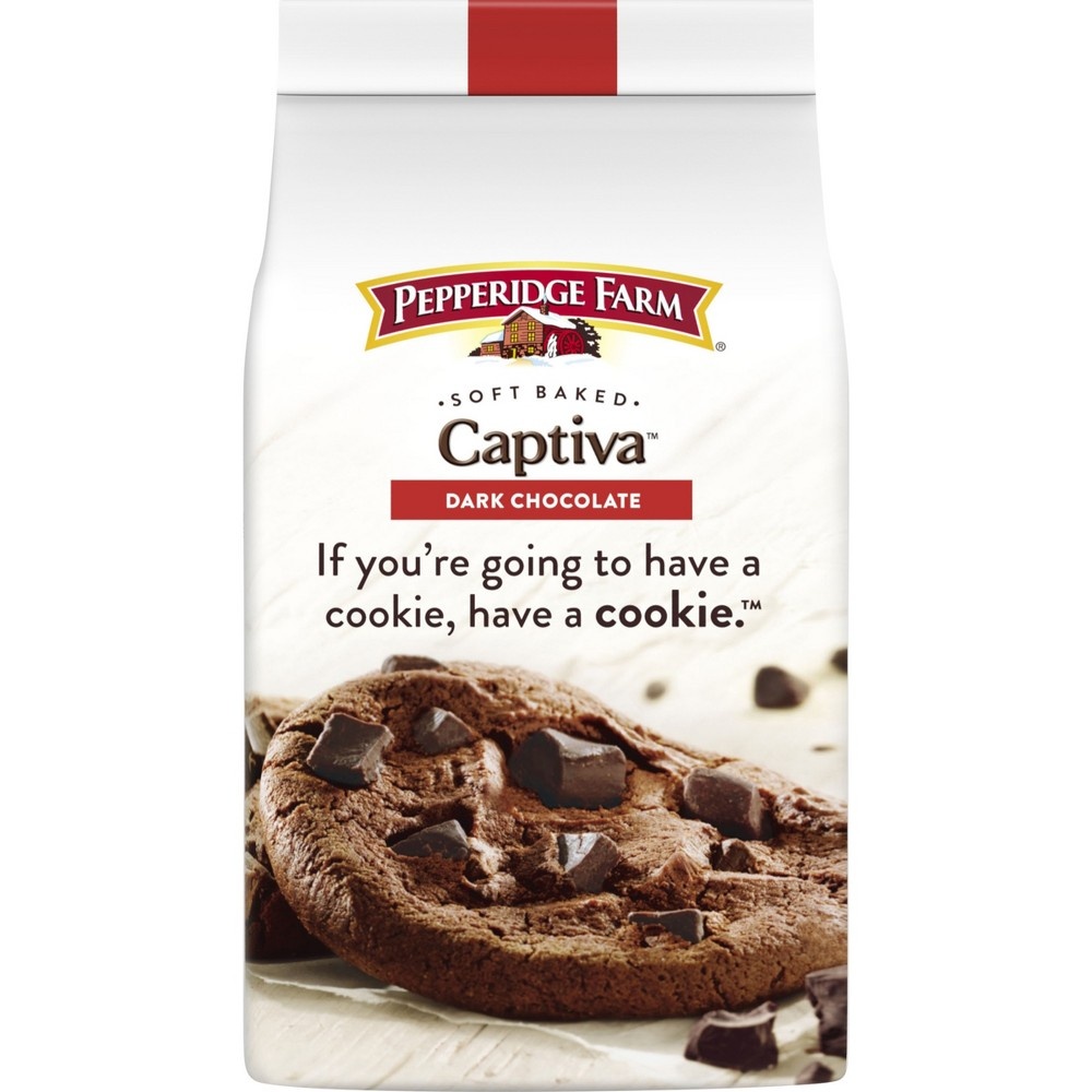 slide 4 of 6, Pepperidge Farm Soft Baked Captiva Dark Chocolate Cookies, 8.6 oz