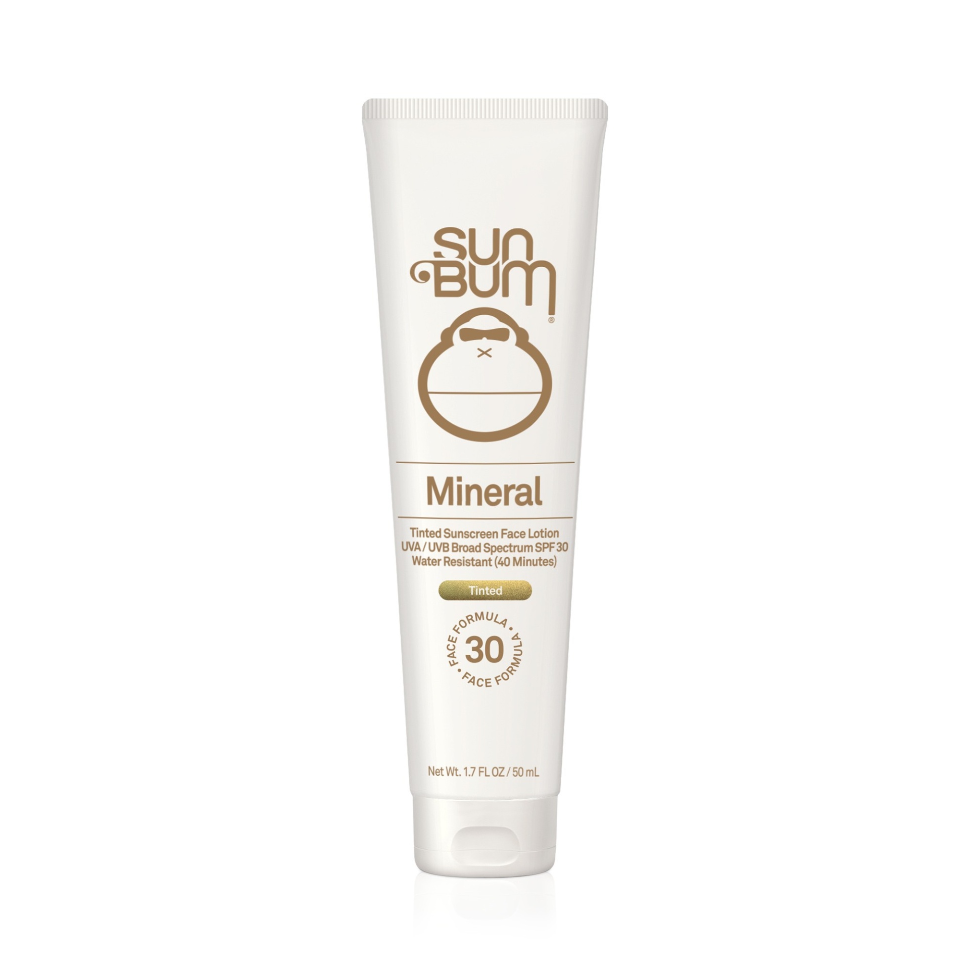 slide 1 of 1, Sun Bum Mineral Tinted Face Sunscreen - SPF 30 , 1.7 oz