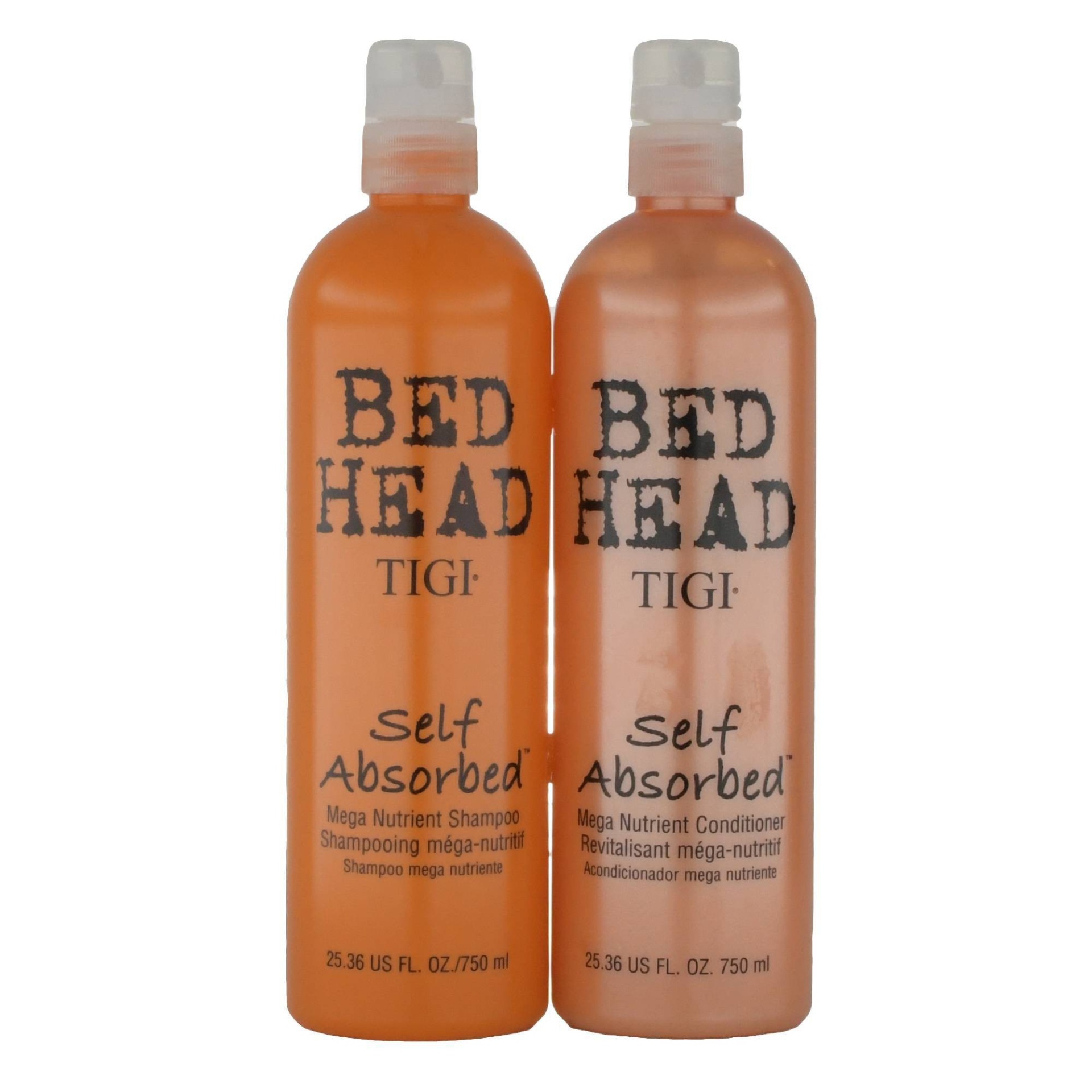 slide 1 of 1, TIGI Bed Head Self Absorbed Mega Nutrient Hair Care Collection, 2 ct; 750 ml