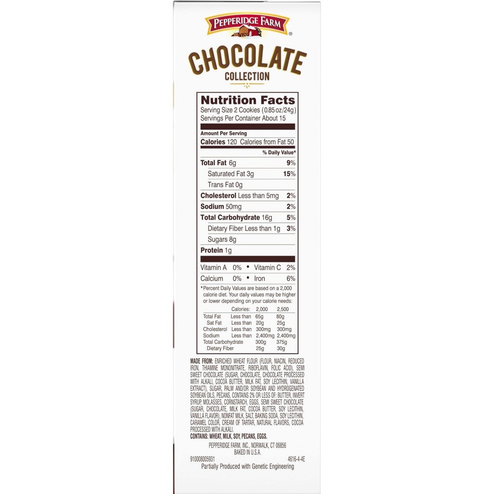 slide 5 of 6, Pepperidge Farm Chocolate Collection Cookies, 13 oz