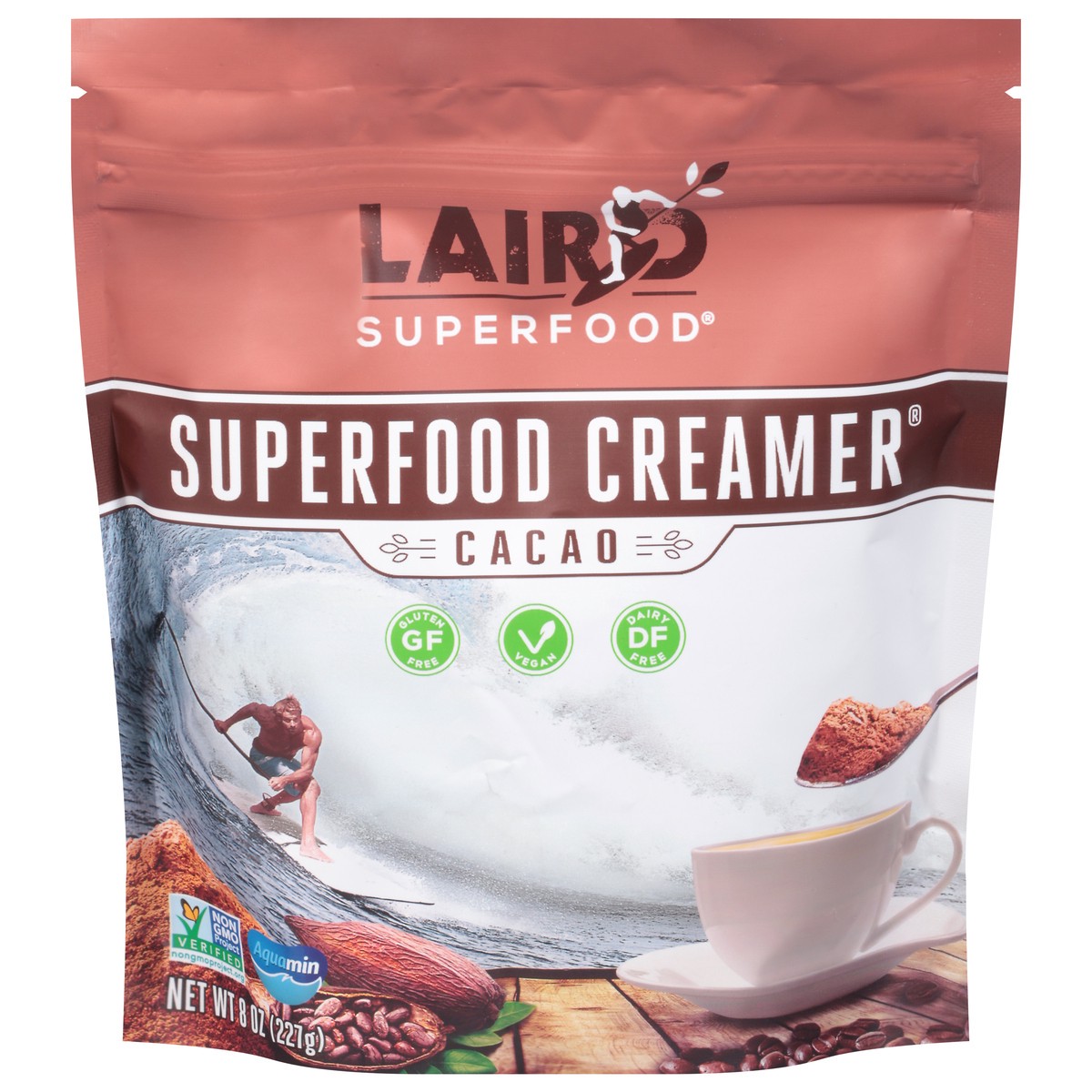 slide 1 of 9, Laird Superfood Cacao Creamer 8 oz, 8 oz