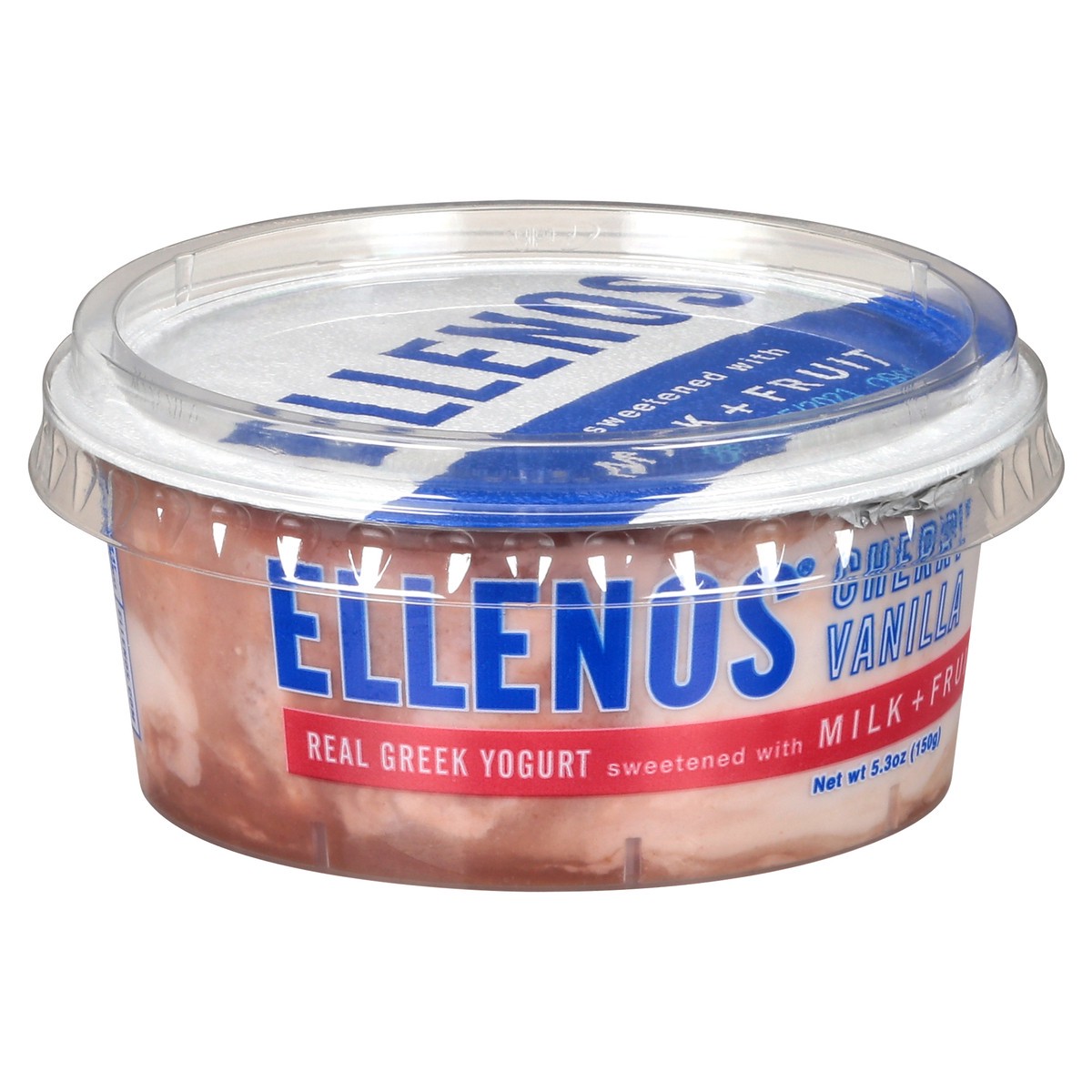 slide 2 of 11, Ellenos Real Greek Cherry Vanilla Yogurt 5.3 oz, 5.3 oz