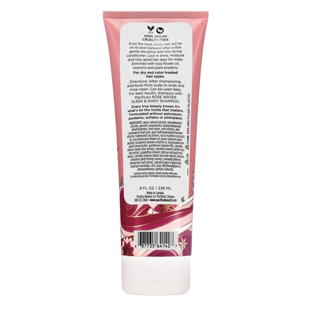 slide 2 of 3, Pacifica Rose Water Conditioner, 8 oz