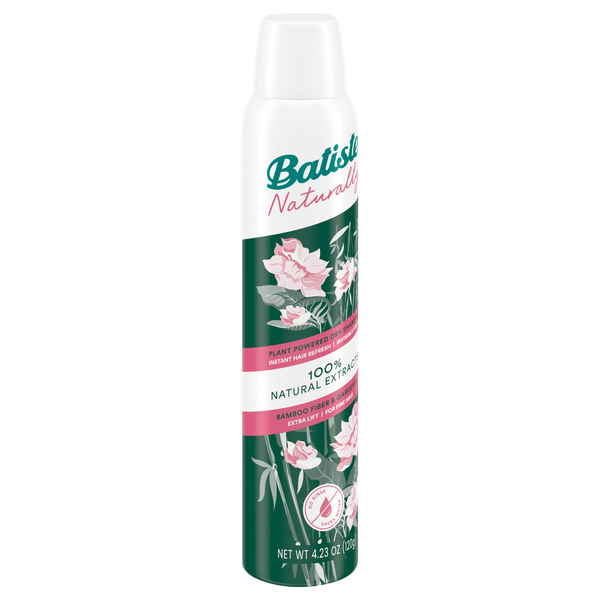 slide 1 of 1, Batiste Dry Shampoo, Plant Powered, Bamboo Fiber & Gardenia, 4.23 oz