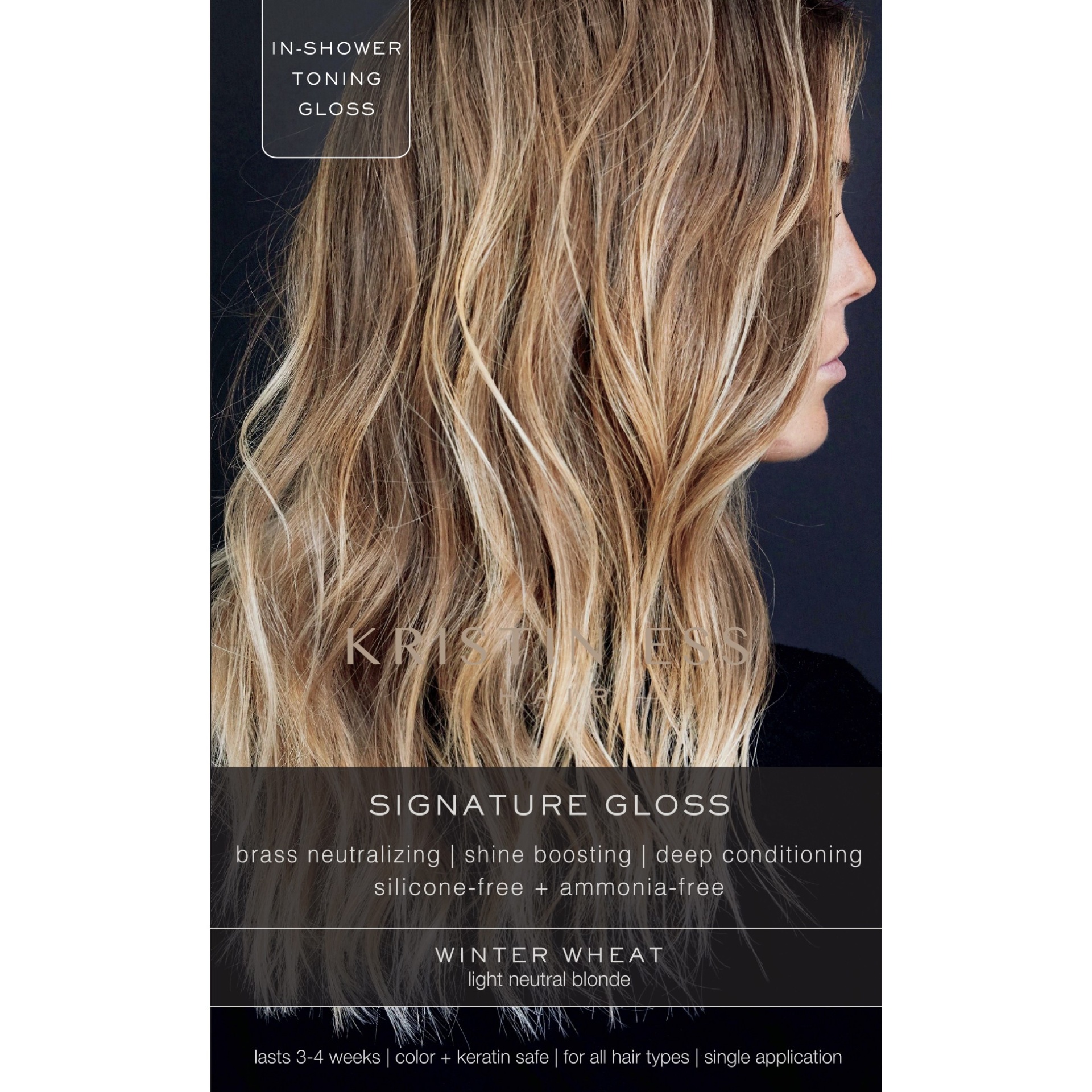 Kristin Ess Signature Hair Gloss Shine Boosting, Tone Enhancing