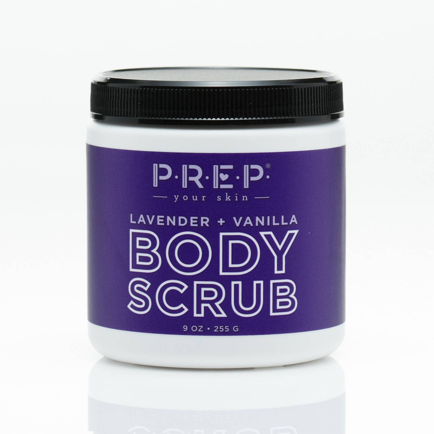 slide 1 of 2, PREP Cosmetics Lavender And Vanilla Body Scrubs, 9 fl oz