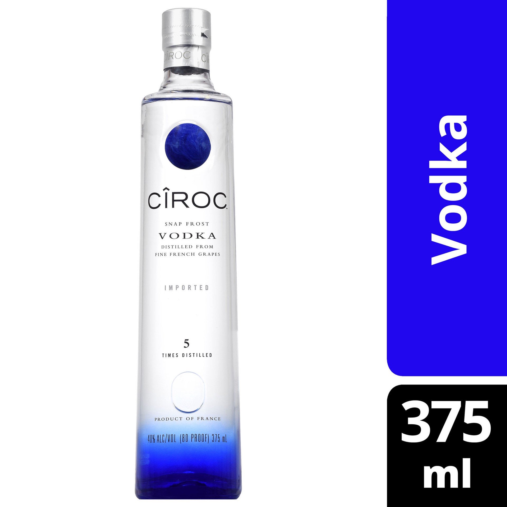 slide 3 of 4, CIROC Ultra-Premium Vodka, 375 mL, 375 ml