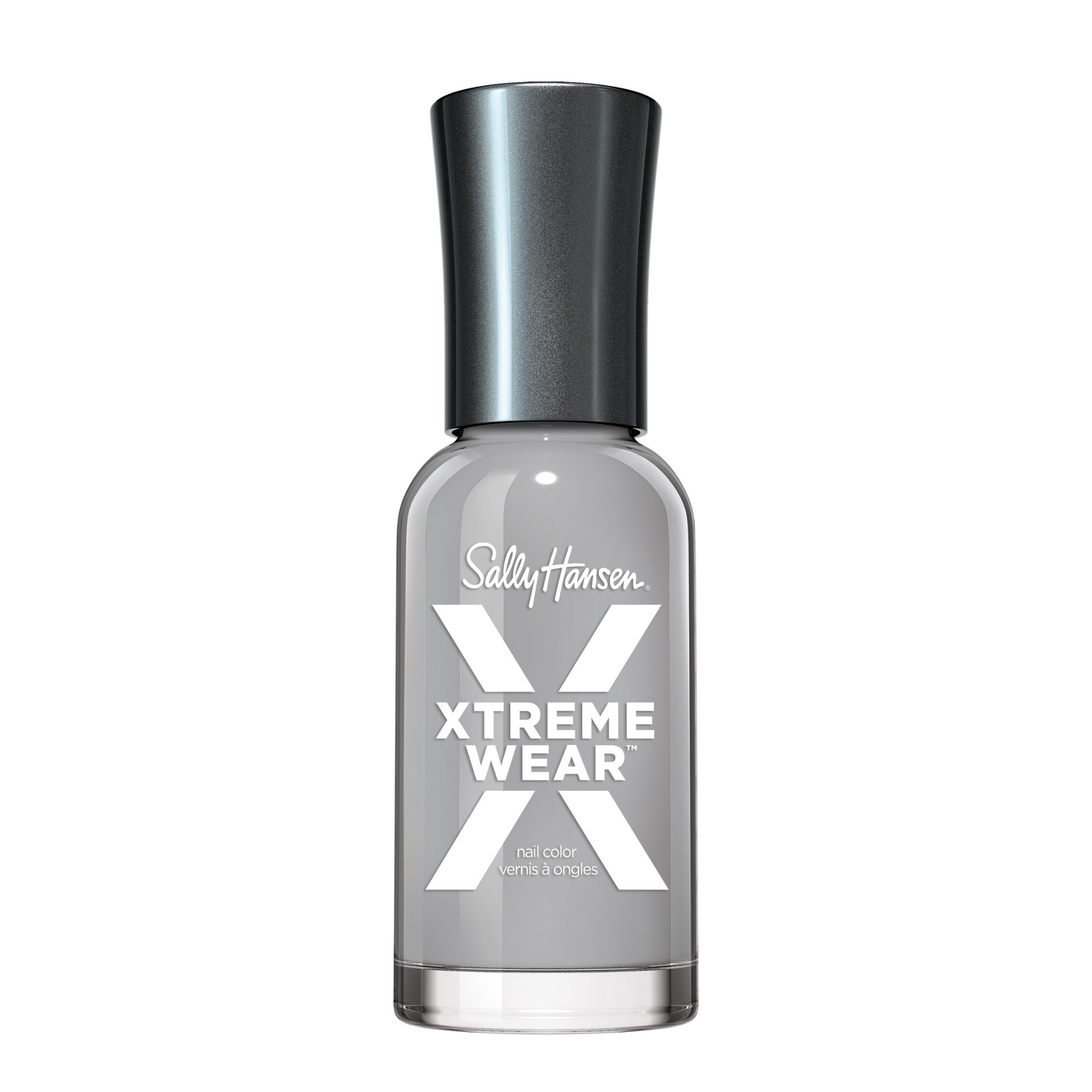 slide 1 of 2, Sally Hansen-Hard As Nails Xtreme Wear-Heavy Metal-0.4 fl oz, 12 ml