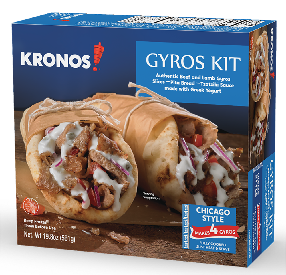 slide 1 of 1, Kronos Chicago Style Gyro Kit, 19.8 oz
