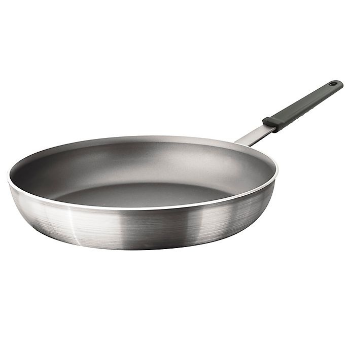 Stanton Trading 14 Fry Pan 18/8 Stainless Steel, Hollow Handle with Hanging Hole, Induction Ready, 14 inch -- 1 per Each