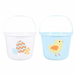 Holiday Home Blue Chick & Eggs Easter Bucket