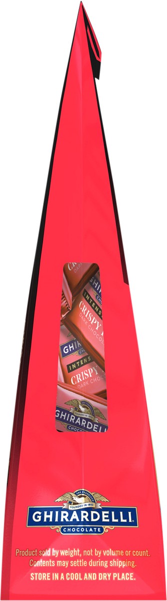 slide 9 of 9, Ghirardelli Intense Dark Crispy Rice Dark Chocolate Squares, 4.1oz, 4.1 oz