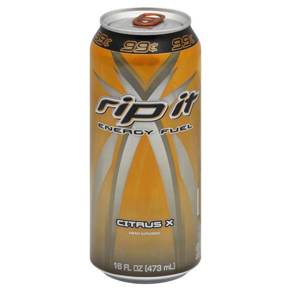 slide 1 of 1, Rip It Energy Fuel Citrus X - 16 fl oz, 16 fl oz