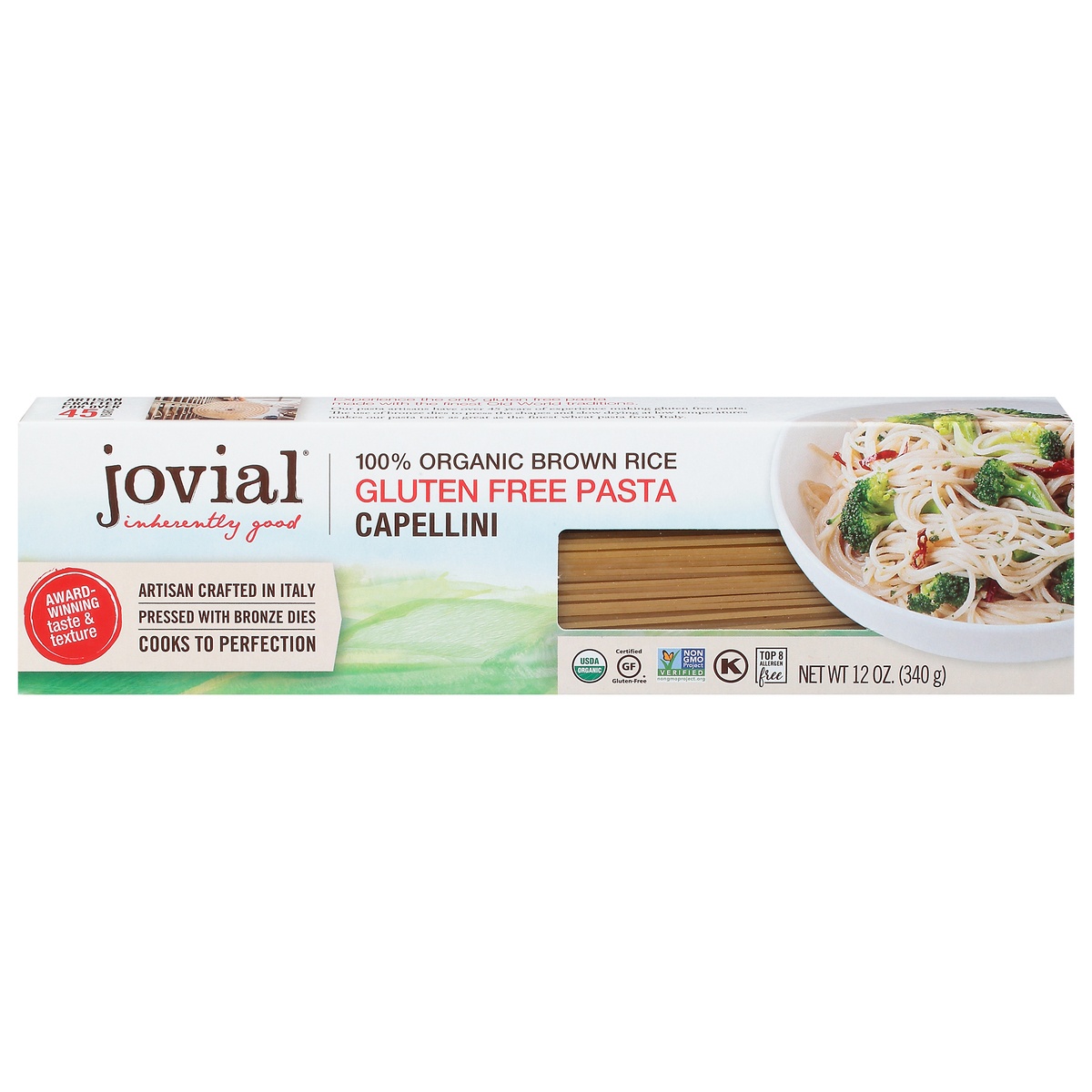 Jovial Capellini Gluten Free Pasta 12 oz 12 oz Shipt