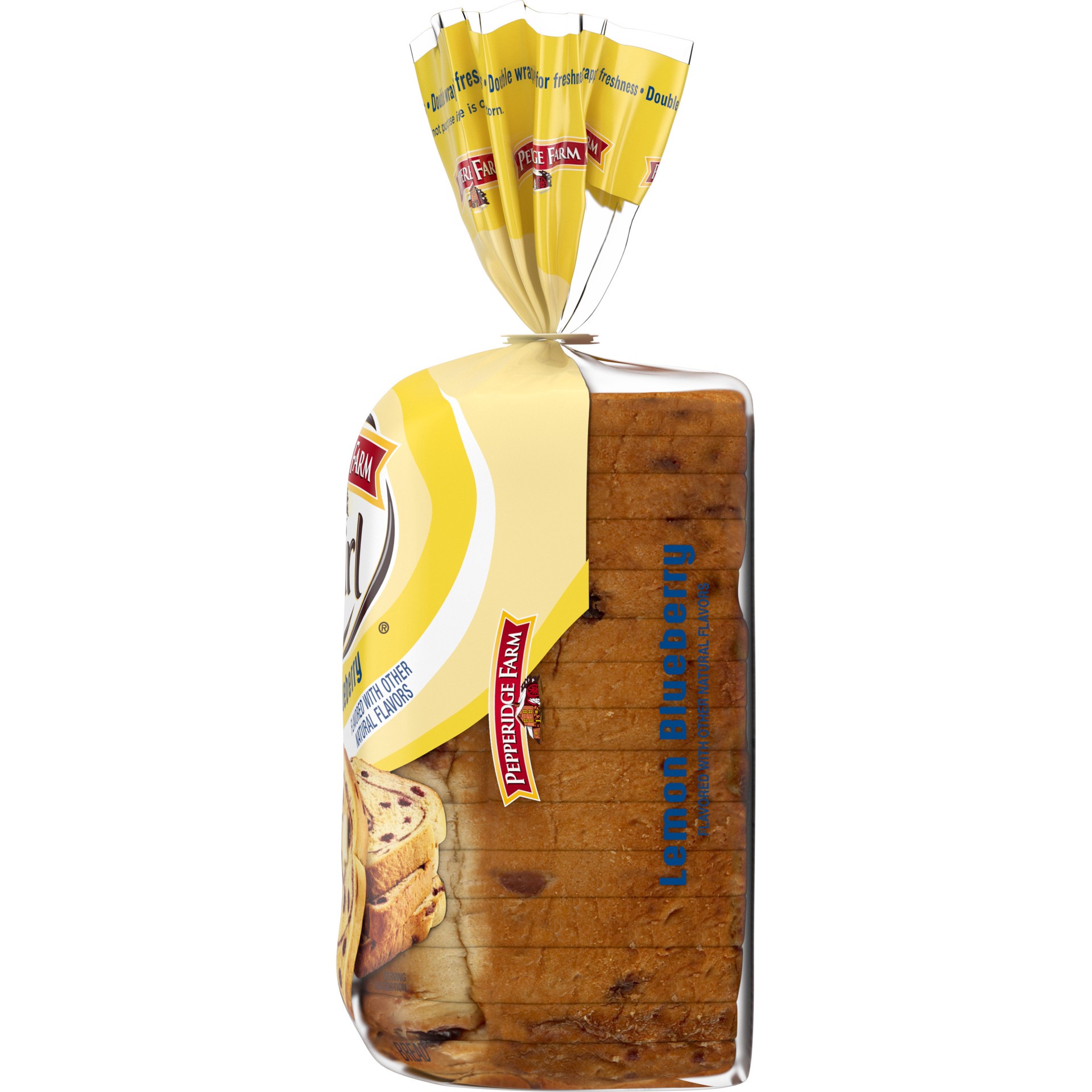 slide 3 of 6, Pepperidge Farm Swirl Lemon Blueberry Breakfast Bread, 14.000 oz