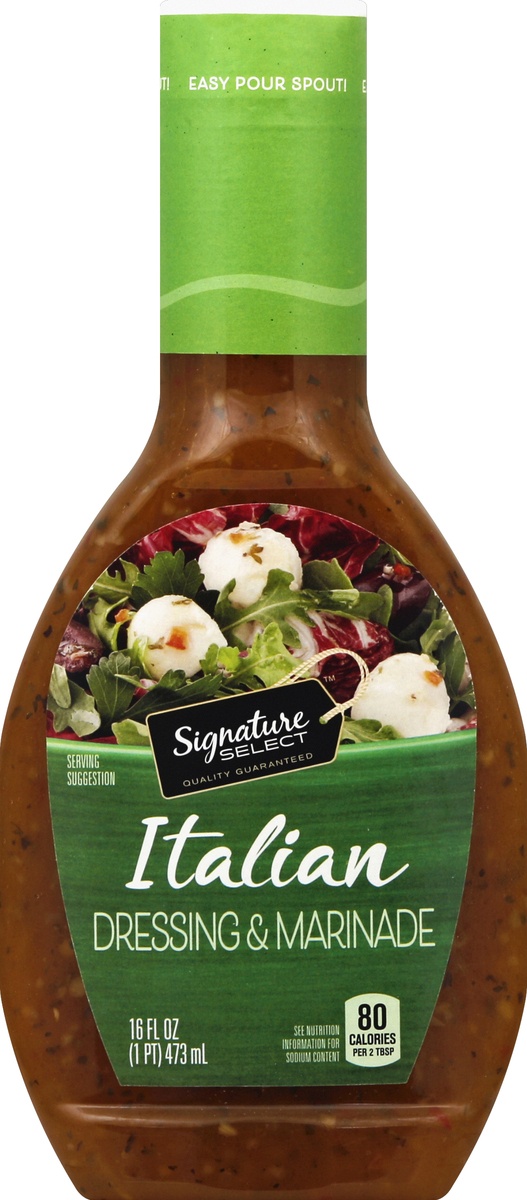 slide 2 of 2, Signature Select S Sel Salad Dressing Italian, 16 oz