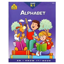 School Zone Grades K-1 Alphabet Workbook