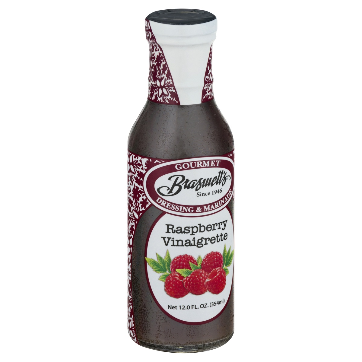 slide 3 of 9, Braswell's Raspberry Vinaigrette Dressing, 12 oz