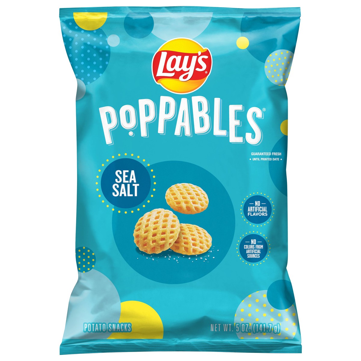 slide 1 of 3, Lay's Poppables Potato Snacks Sea Salt 5 Oz, 5 oz