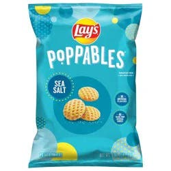 Lay's Poppables Potato Snacks Sea Salt 5 Oz