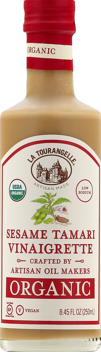 slide 7 of 9, La Tourangelle Sesame Tamari Vinaigrette, 8.45 oz