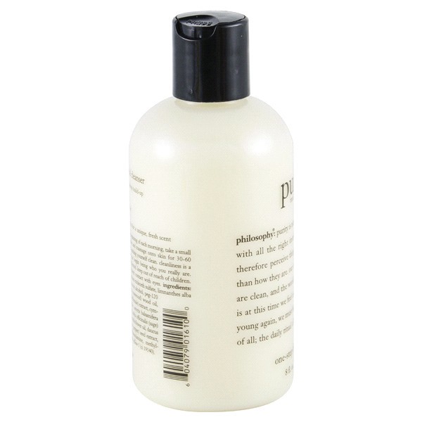 slide 4 of 13, philosophy Purity Facial Cleanser, 8 oz