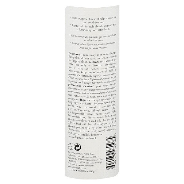 slide 5 of 5, Pure Grace Satin-Finish Body Oil Mist, 174 ml