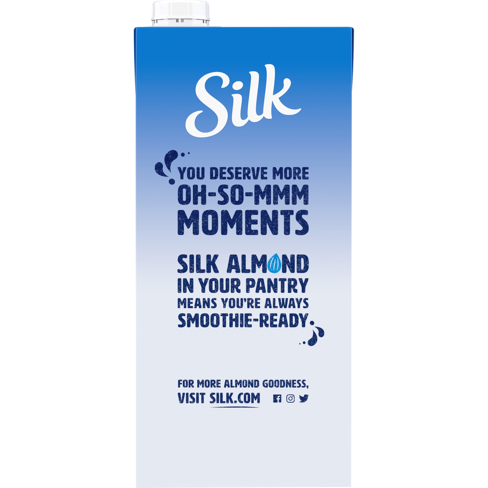 slide 7 of 9, Silk Original Almond Milk, 1 qt